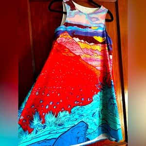 A-line mini dress
